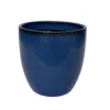 Chiswick Egg Imperial Terracotta Pot In Blue - 35cm -Outdoor Garden 12885407 1485058899076255