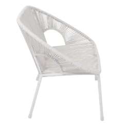 Homebase Acapulco 2 Seater Garden Bench - Grey -Outdoor Garden 12885516 1104843608008652