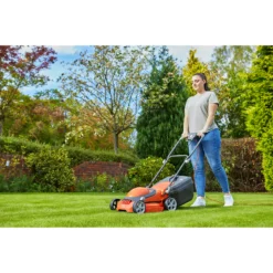 Flymo 1400W EasiStore 340R Electric Lawn Mower - 34cm -Outdoor Garden 12885911 6284846175288523