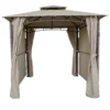 Gazebo With Extending Panels -Outdoor Garden 12887041 1864850185086669