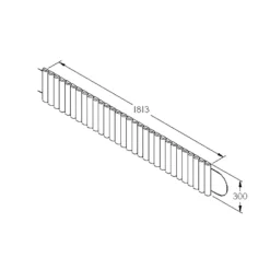 Forest 12 Inch Border Roll -Outdoor Garden 12887242 1734882939500801