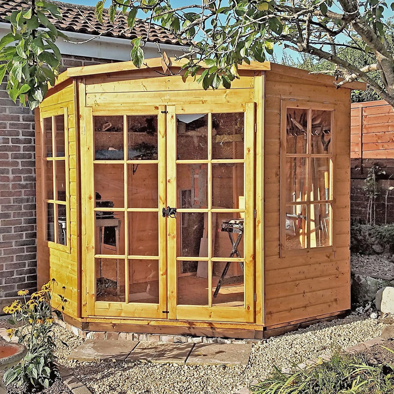 Shire Hampton Summerhouse (incl. Installation) - 7 X 7ft 3 Shire Hampton Summerhouse (incl. Installation) - 7 X 7ft