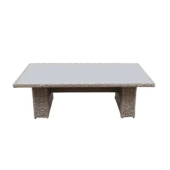 Mortimer Grey Rattan Garden Corner Sofa Set -Outdoor Garden 12887790 3385047776453840