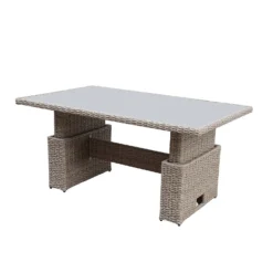 Mortimer Grey Rattan Garden Corner Sofa Set -Outdoor Garden 12887790 9855047776650784