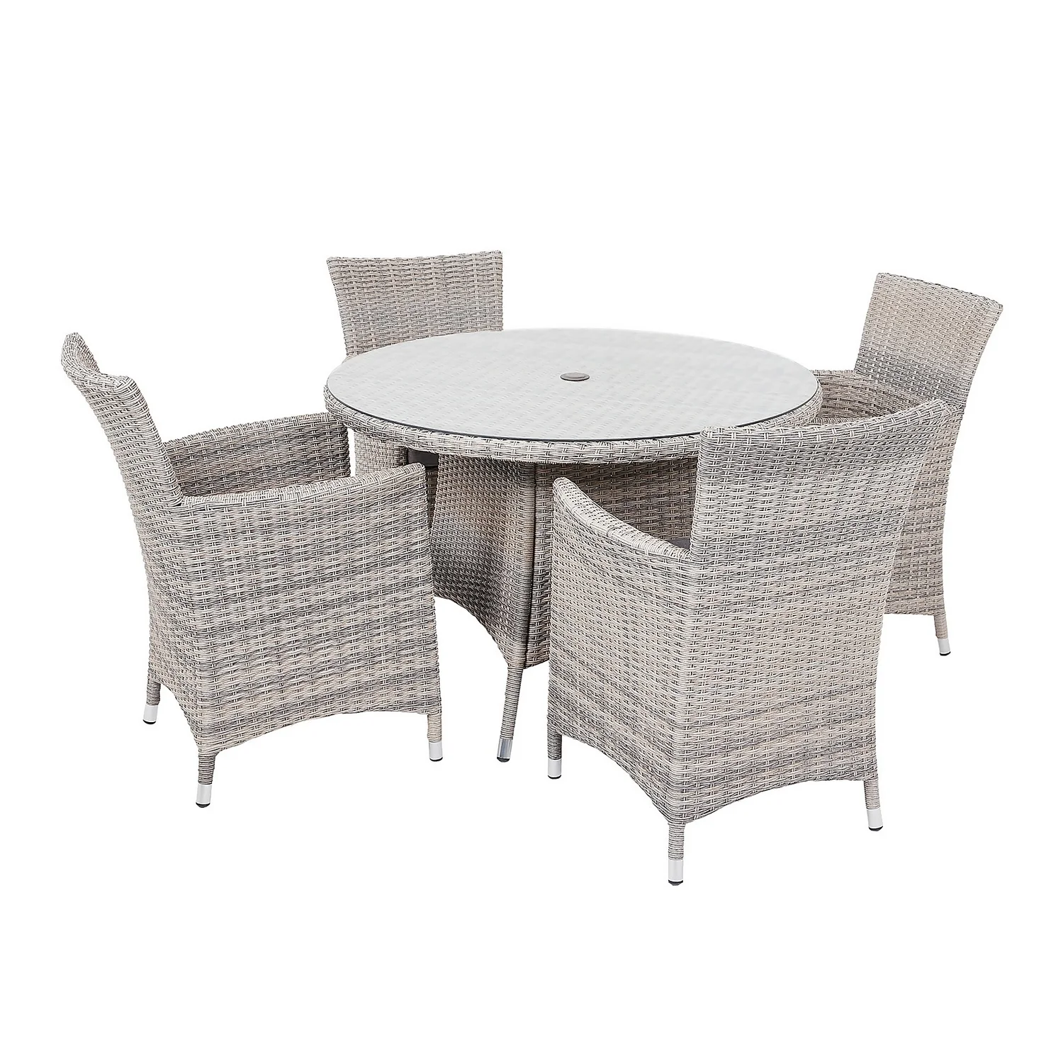 Florence 4 Seater Garden Dining Set 4 Florence 4 Seater Garden Dining Set - Image 2