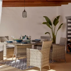 Florence 6 Seater Garden Dining Set -Outdoor Garden 12887800 3494929366860307