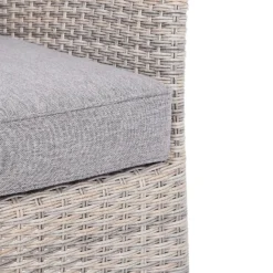 Florence 4 Seater Grey Rattan Garden Sofa Set -Outdoor Garden 12887803 4854843689655617