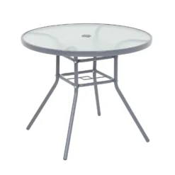 Andorra 4 Seater Garden Dining Set With Parasol -Outdoor Garden 12887989 5084843691036622