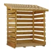 Mercia (Installation Included) Single Log Store -Outdoor Garden 12888118 2045011214570556