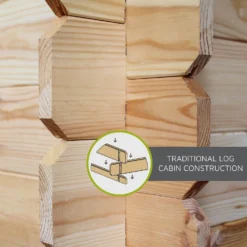 Mercia 3.5 X 3m 19mm Log Cabin -Outdoor Garden 12888468 2275023718397006