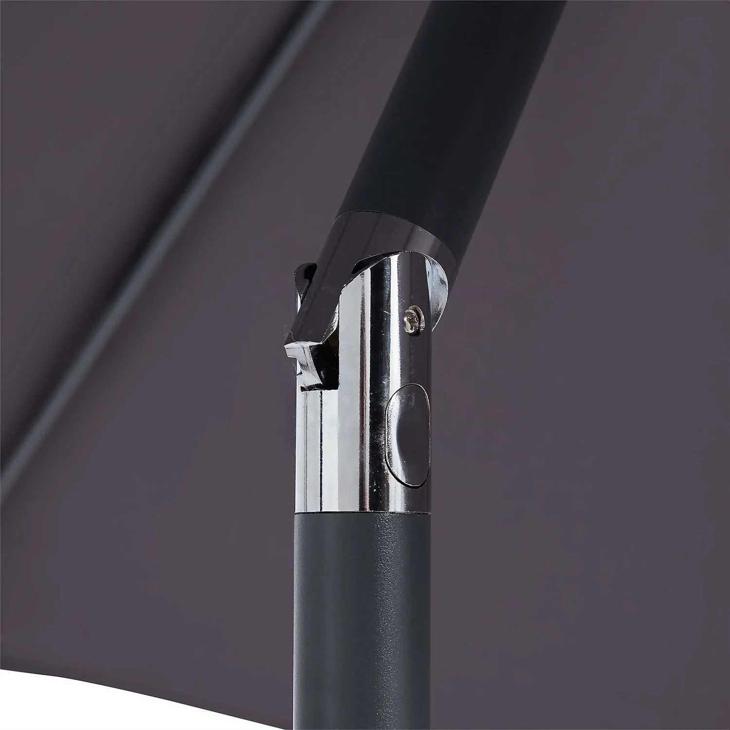 None 2.1m Crank & Tilt Parasol Dark Grey - Dia. 38mm 6 None 2.1m Crank & Tilt Parasol Dark Grey - Dia. 38mm - Image 4