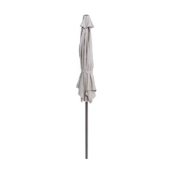 None 2.7m Crank & Tilt Parasol Natural - Dia. 38mm -Outdoor Garden 12888565 1184843674482250