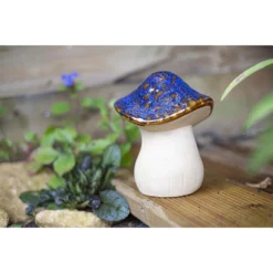 Ceramic Mushroom Garden Ornament - Medium 13 Ceramic Mushroom Garden Ornament - Medium -Outdoor Garden 12890925 1184843660752132