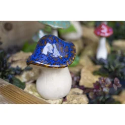 Ceramic Mushroom Garden Ornament - Medium 19 Ceramic Mushroom Garden Ornament - Medium -Outdoor Garden 12890925 1364843660839528