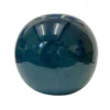 Chiswick Green Sphere Garden Ornament - 25cm -Outdoor Garden 12890949 1254843661180202