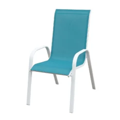 Malindi Stacking Chair - Blue -Outdoor Garden 12904632 2014845868981227