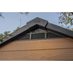 Keter Newton 7.5 X 7ft Outdoor Plastic Garden Storage Shed - Brown -Outdoor Garden 12909854 2364845876150561