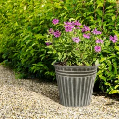 Vintage Metal Ribbed Cone - 37cm -Outdoor Garden 12939990 1844975166406372