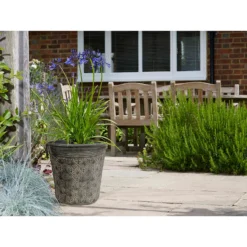 Vintage Metal Patterned Cone - 37cm -Outdoor Garden 12939991 1684856772483240