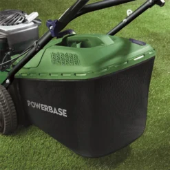 Powerbase 125cc 450e Petrol Lawn Mower - 41cm -Outdoor Garden 12940533 1844857008351772