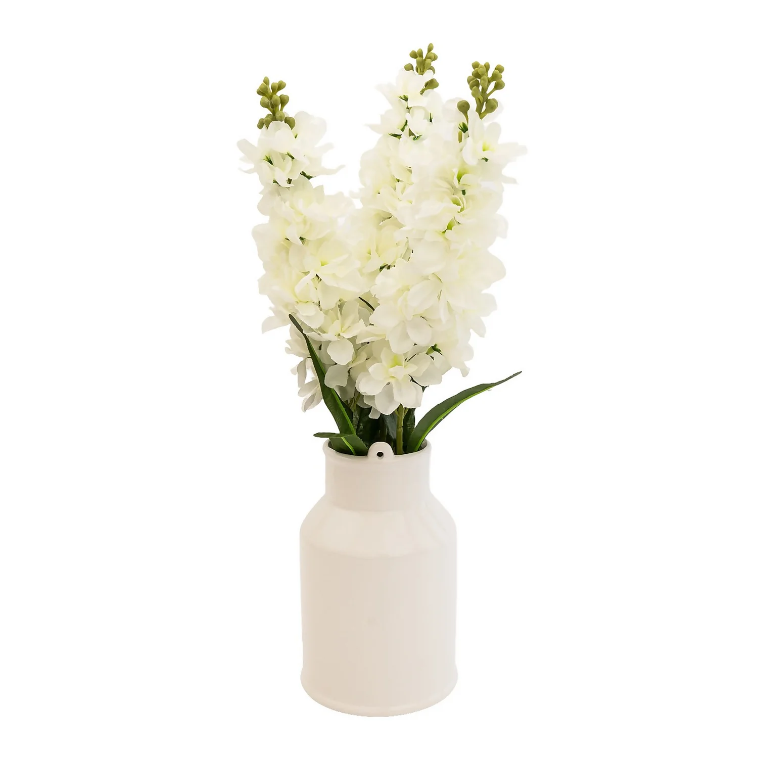 Delphiniums In Ceramic Jug 4 Delphiniums In Ceramic Jug - Image 2