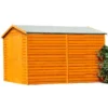 Shire 10 X 8ft Shed Overlap Double Door - No Windows -Outdoor Garden 13082801 1994862497131471