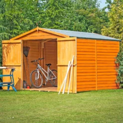Shire 10 X 8ft Shed Overlap Double Door - No Windows 14 Shire 10 X 8ft Shed Overlap Double Door - No Windows -Outdoor Garden 13082801 7224862497245486