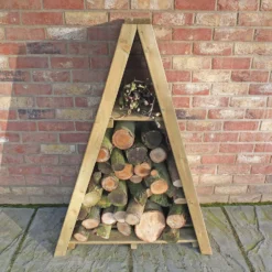 Shire Small Triangular Log Store Overlap 9 Shire Small Triangular Log Store Overlap -Outdoor Garden 13082820 1964862456413152