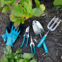 House Beautiful Garden Gloves - Teal -Outdoor Garden 13188714 4304928026810794