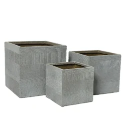 Liam Square Planter - Small 10 Liam Square Planter - Small -Outdoor Garden 13222490 1044929319360164