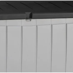 Keter Ace Outdoor Garden Storage Box 124 X 55 X 62.5 Cm - Grey And Black -Outdoor Garden 13432924 1444947994665603