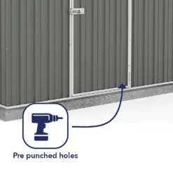 Absco 7.5 X 10ft Premier Reverse Apex - Dark Grey -Outdoor Garden 13440856 1214929163804926