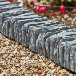 Stylish Stone Daleside Coping/Edging - Slate (Full Pack) -Outdoor Garden 13452074 4404930093311882