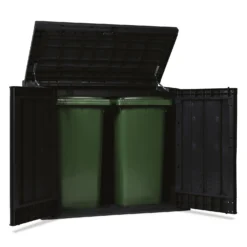 Toomax Stora Way Plus XL 1270L Garden Storage Box - Anthracite -Outdoor Garden 13456931 1974943598423405