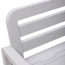 Toomax Forever Spring Bench - Warm Grey -Outdoor Garden 13462731 8004931384994234