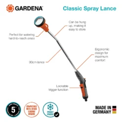 GARDENA Hanging Basket Spray Lance -Outdoor Garden 13489624 1334920781456638