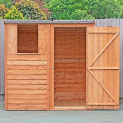 Shire 6x4ft Overlap Pent Garden Shed 9 Shire 6x4ft Overlap Pent Garden Shed -Outdoor Garden 13505229 3584926474551016