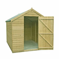 Shire 8x6ft Pressure Treated Overlap Garden Shed -Outdoor Garden 13505242 2004933733592114