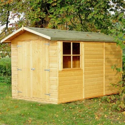 Shire 7 X 10ft Guernsey Double Door Garden Shed -Outdoor Garden 13505246 1224926488245956