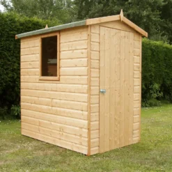 Shire 6 X 4ft Lewis Garden Shed - Including Installation -Outdoor Garden 13505253 1264926474220581