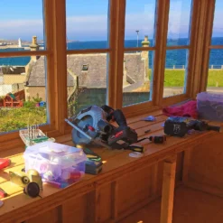 Shire 6 X 6ft Sun Pent Shed -Outdoor Garden 13505277 2574931992029192