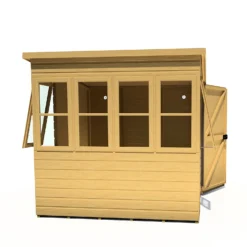 Shire 6 X 6ft Sun Pent Shed -Outdoor Garden 13505277 7464931992099959