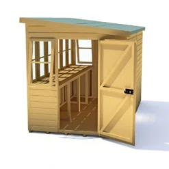Shire 10 X 8ft Sun Pent Shed 21 Shire 10 X 8ft Sun Pent Shed -Outdoor Garden 13505288 2104933734579621