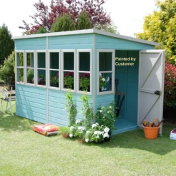 Shire 10 X 8ft Sun Pent Shed 13 Shire 10 X 8ft Sun Pent Shed -Outdoor Garden 13505288 9304933734155589