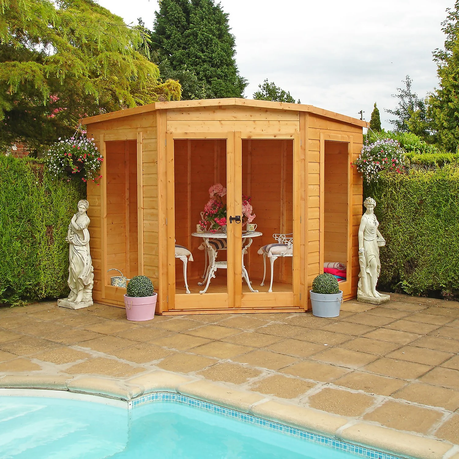 Shire 8 X 8ft Barclay Summerhouse - Including Installation 10 Shire 8 X 8ft Barclay Summerhouse - Including Installation - Image 8