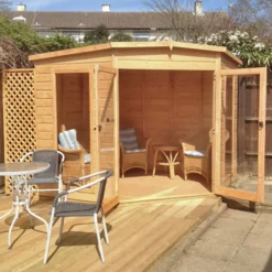 Shire 8 X 8ft Barclay Summerhouse - Including Installation 20 Shire 8 X 8ft Barclay Summerhouse - Including Installation -Outdoor Garden 13505303 8444931996024256