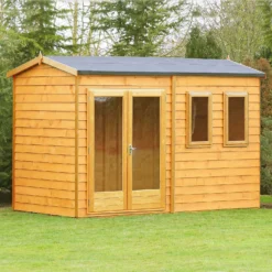 Shire 12 X 7ft Double Door Garden Office 12 Shire 12 X 7ft Double Door Garden Office -Outdoor Garden 13505330 9494931199923253