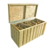 Shire Sawn Timber Garden Storage Log Box 4x2 -Outdoor Garden 13505350 1684931992665786