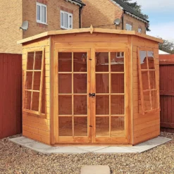 Shire 8x8ft Hampton Summerhouse - Including Installation -Outdoor Garden 13508671 1664926476150736