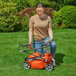 Flymo 1200W EasiStore 300R Electric Lawn Mower - 30cm -Outdoor Garden 13524780 2035038432596855
